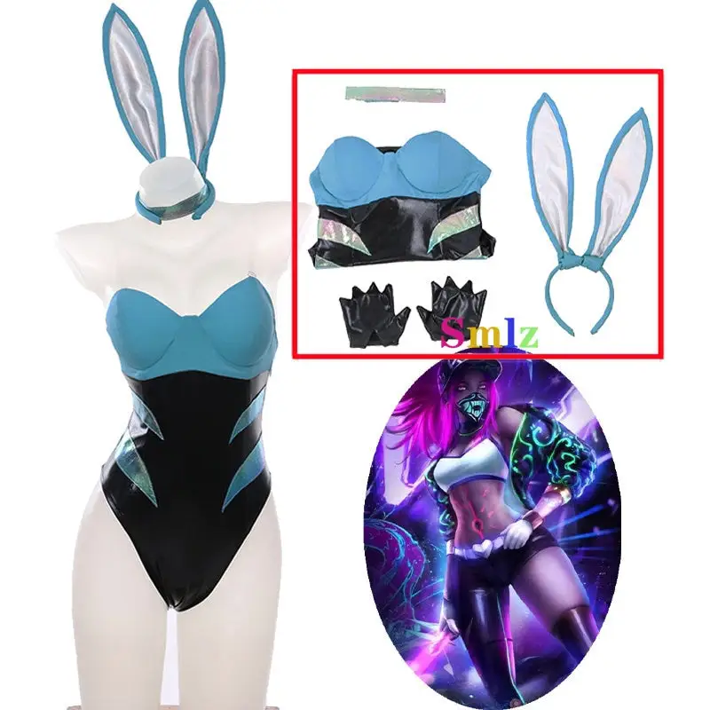 Akali Bunny Cosplay - Image 2