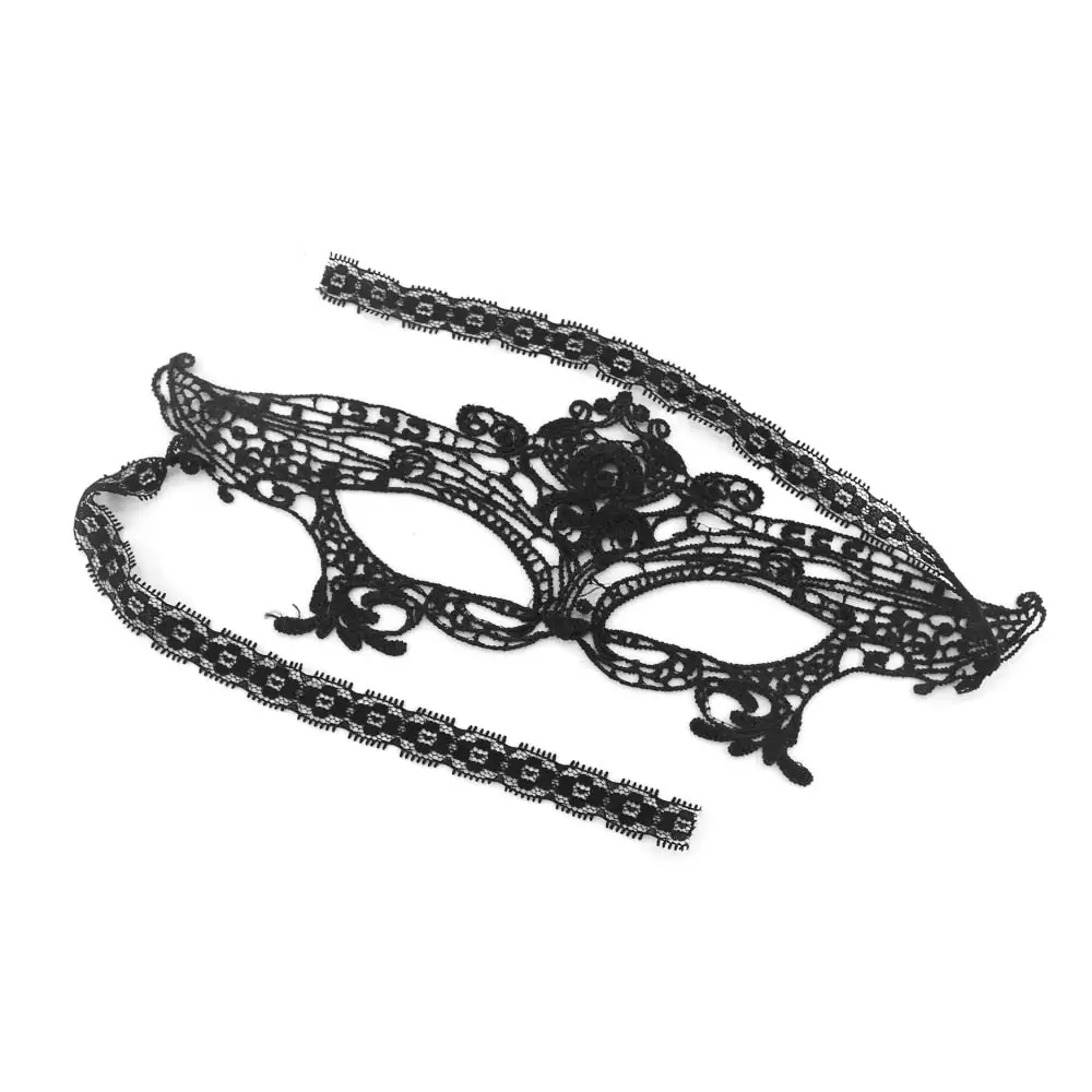 Black Lace Mask - Image 6