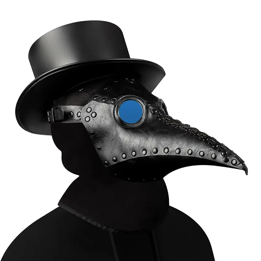 Black Plague Doctor Mask - Image 2