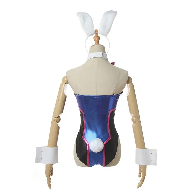 Blue Playboy Bunny Costume - Image 2