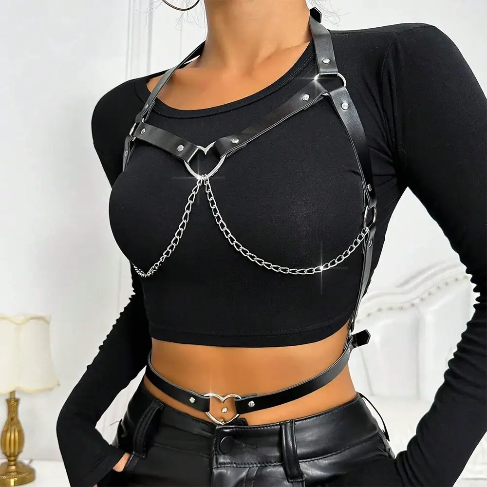 Bondage Chest Harness - Image 3