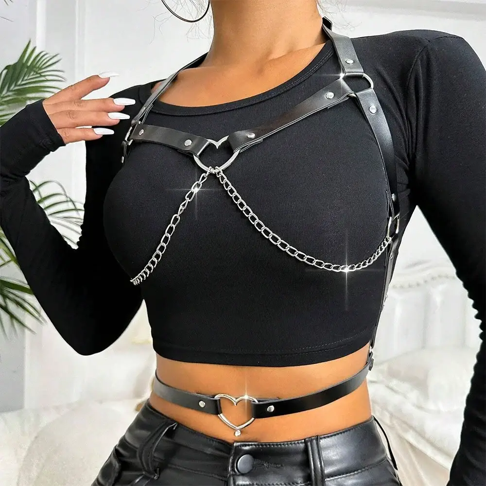Bondage Chest Harness - Image 5