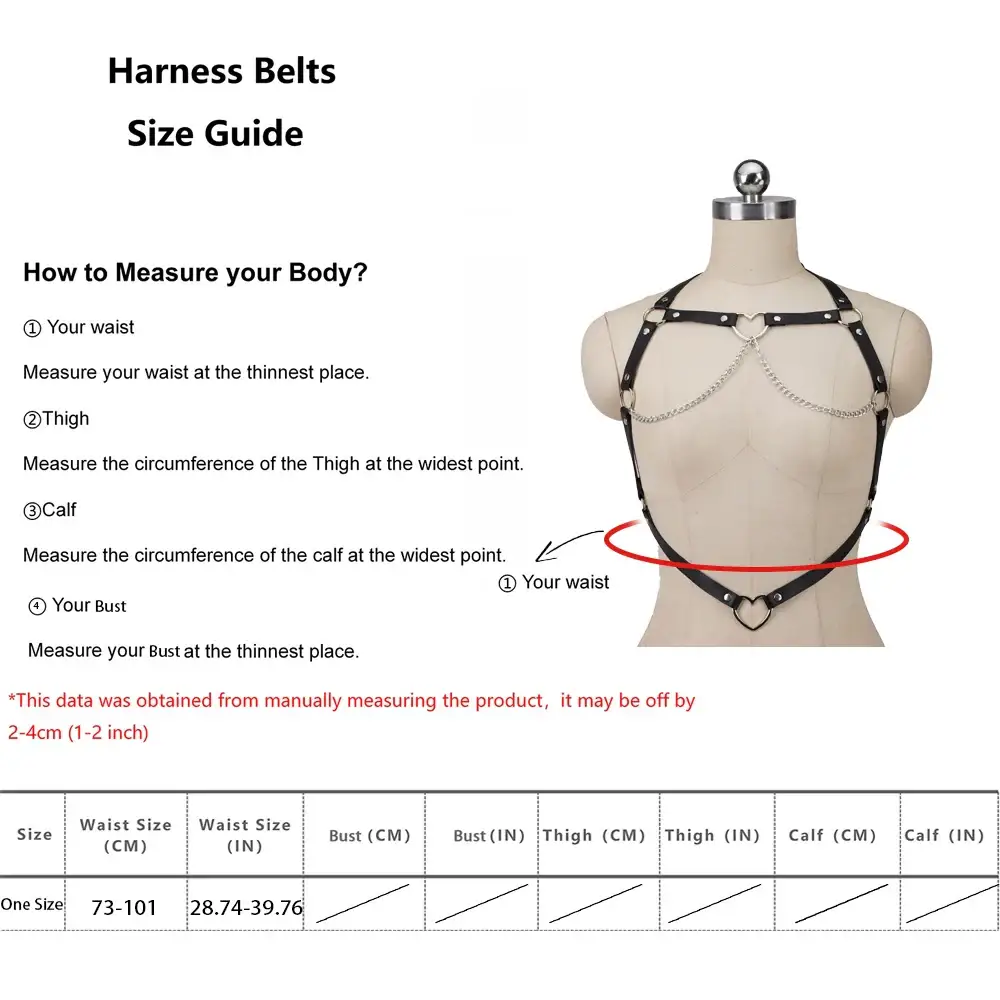 Bondage Chest Harness - Image 6