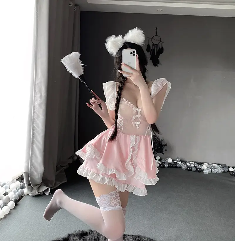 Cleaning Lady Costume - Image 6