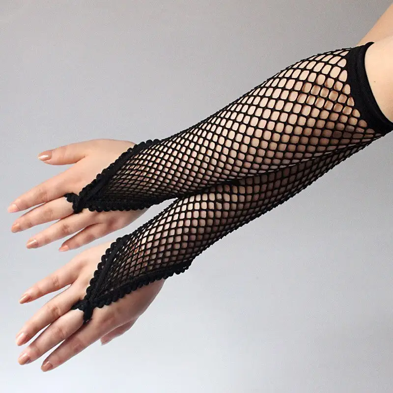 Costume Fingerless Gloves - Image 2
