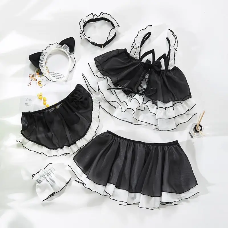 Cute Black Cat Costume - Image 5