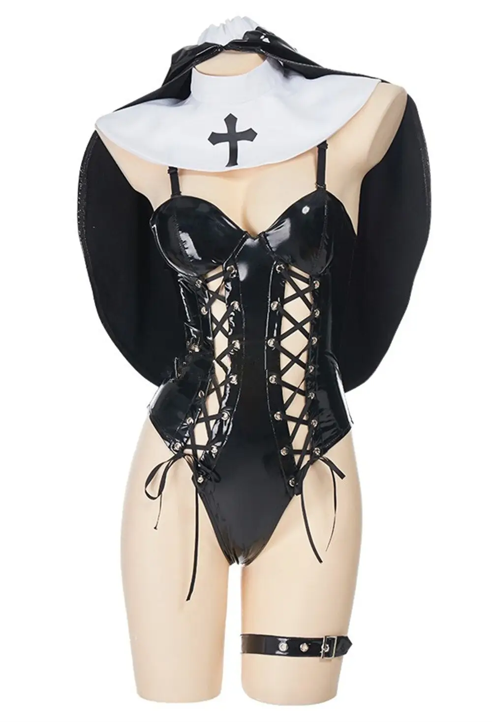 Gothic Nun Costume - Image 6