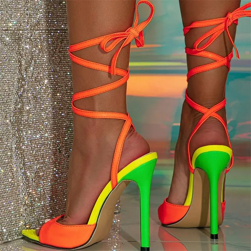 Hot Neon Sexy Shoes - Image 3