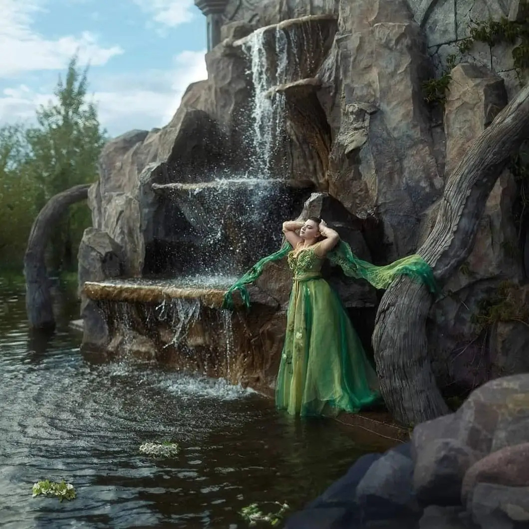 Jungle Fairy Dress - Image 3