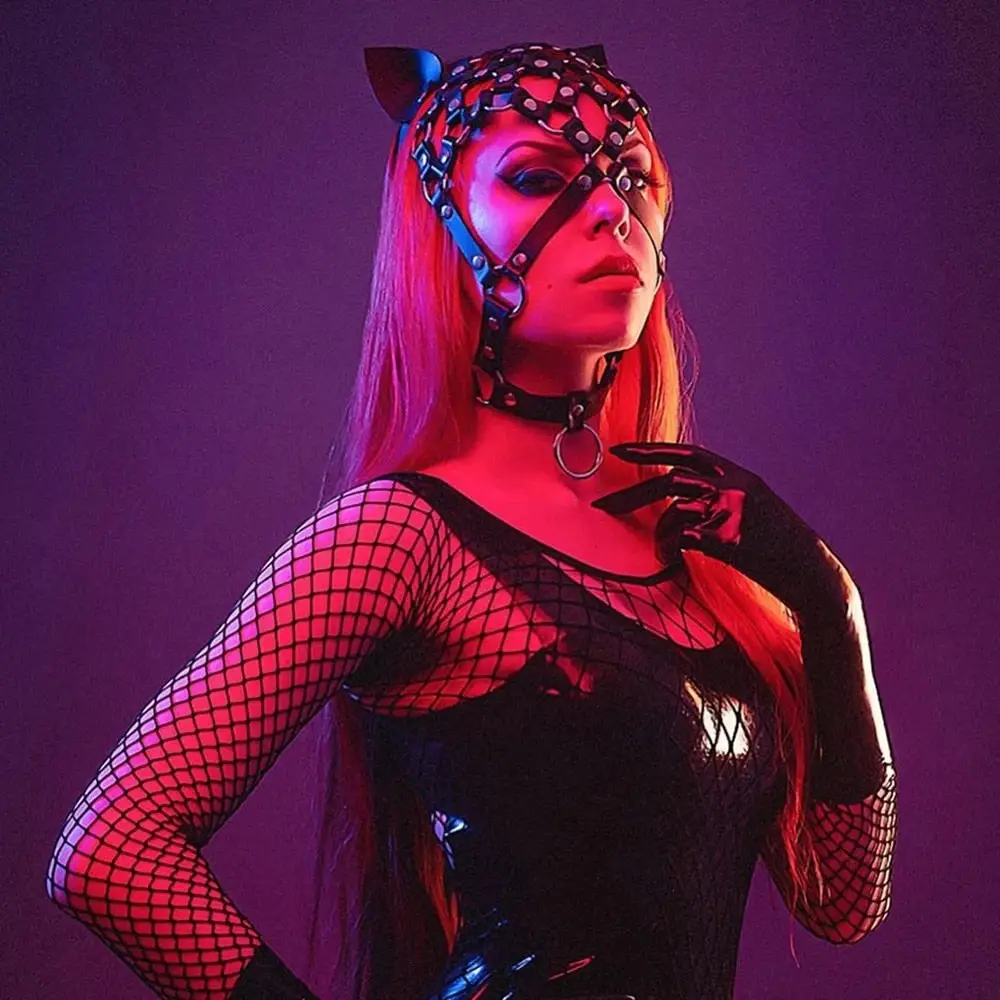Leather BDSM Mask - Image 6
