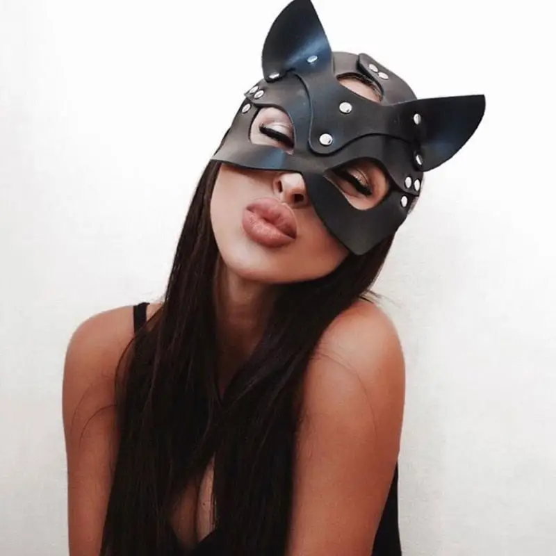 Leather Cat Mask - Image 6