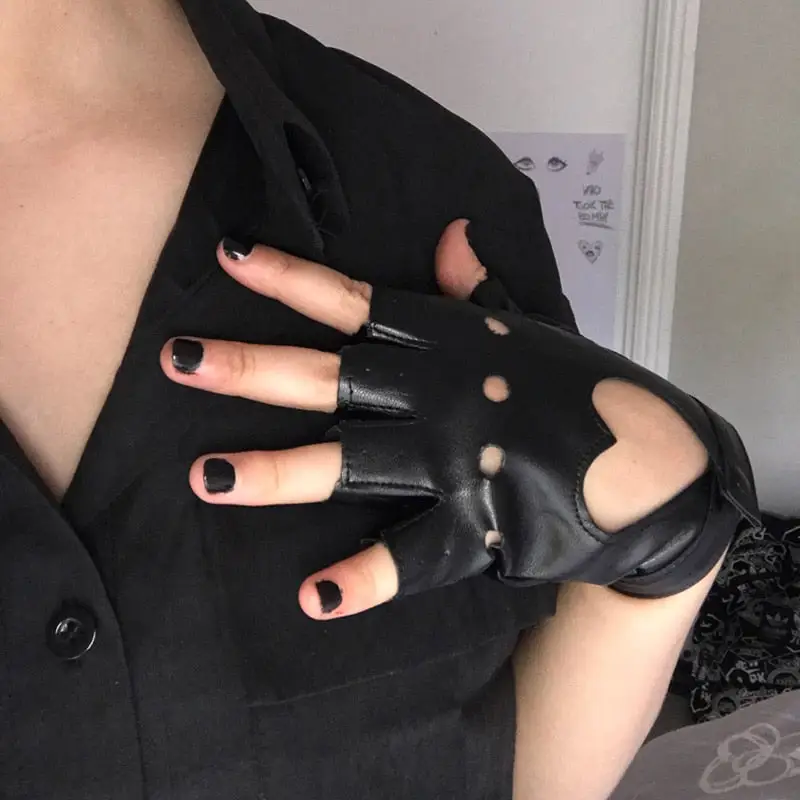 Leather Fetish Gloves - Image 2