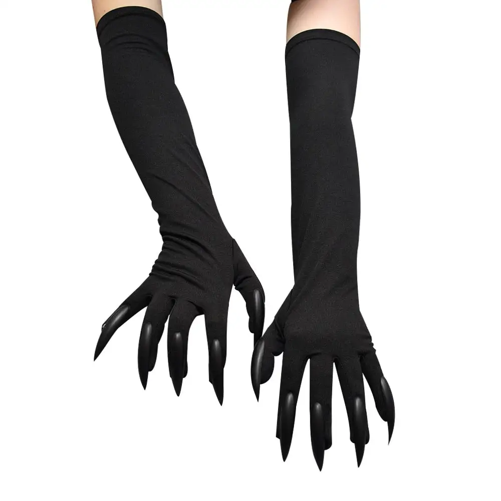 Long Costume Gloves - Image 2