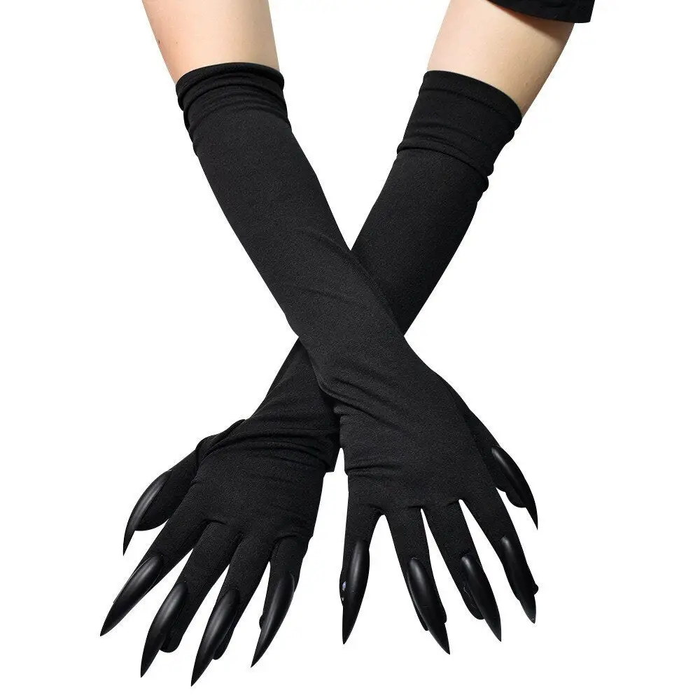 Long Costume Gloves - Image 5