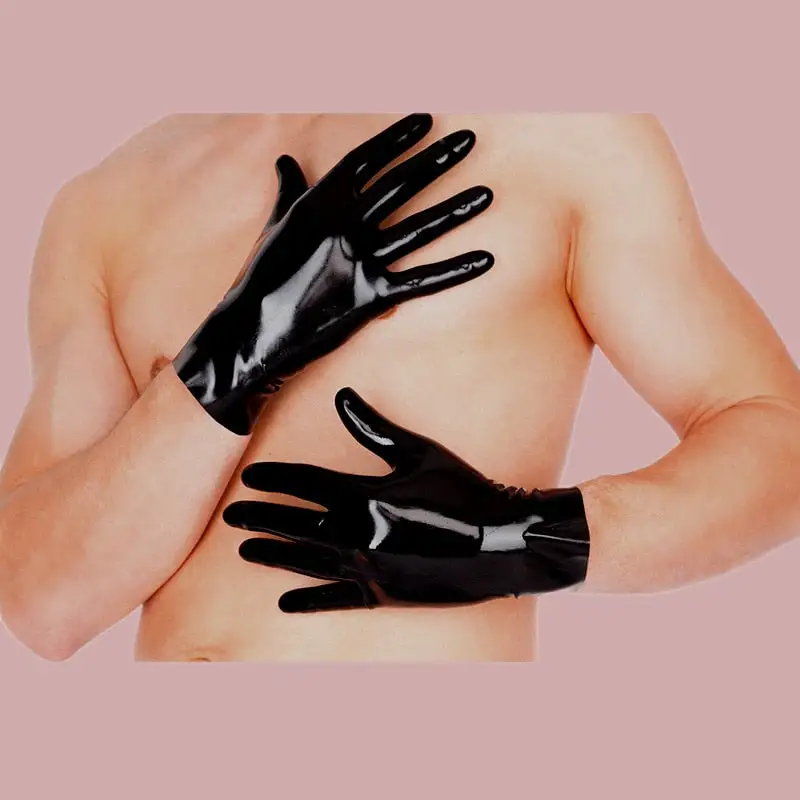 Men's Latex Gloves Sexy