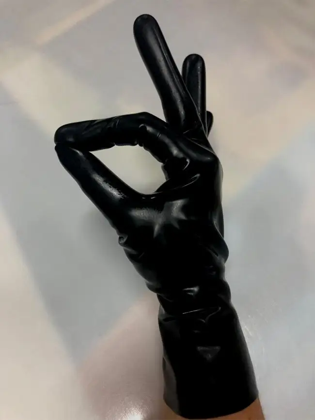Men's Latex Gloves Sexy - Image 6