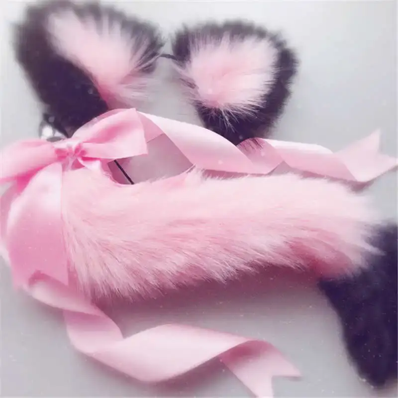 Multicolor Fox Tail Buttplug - Image 6