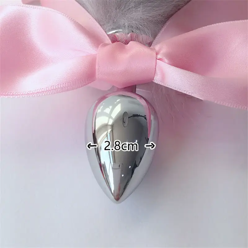 Multicolor Fox Tail Buttplug - Image 7