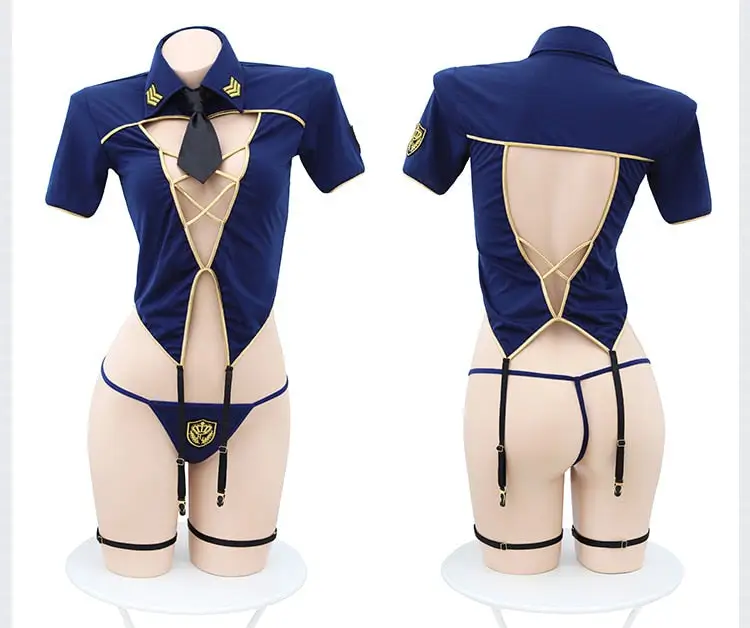 Naughty Cop Costume - Image 7