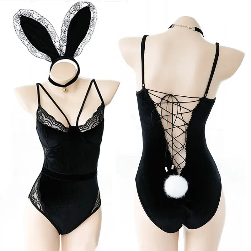 Playboy Bunny Costume Red - Image 4