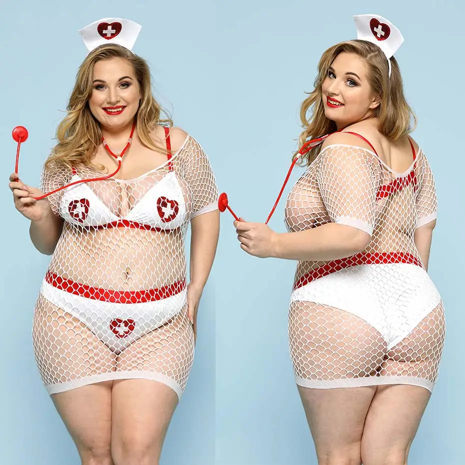 Plus Size Maid Costume - Image 2