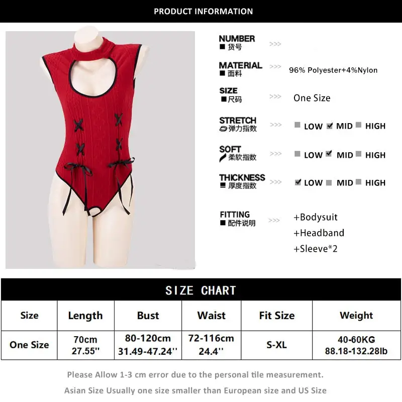 Red Bunny Costume - Image 5