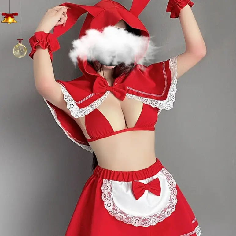 Red Riding Bunny Costume - Image 7