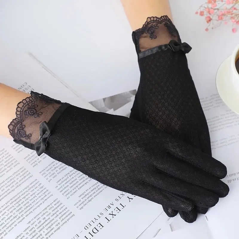 Sexy Black Gloves - Image 2