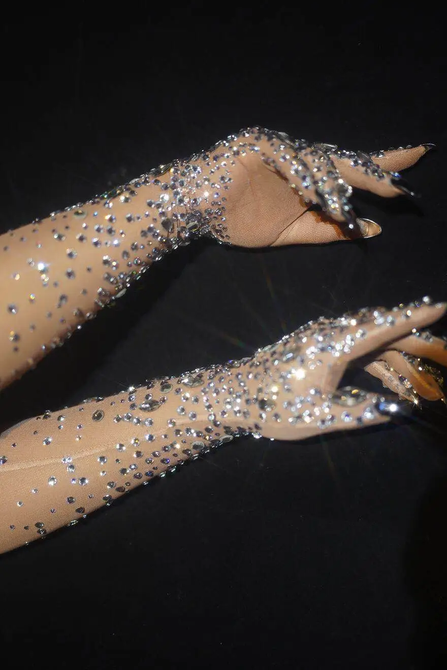 Sexy Bling Gloves - Image 3