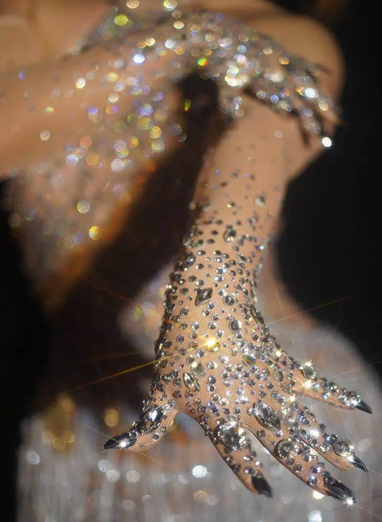Sexy Bling Gloves - Image 5