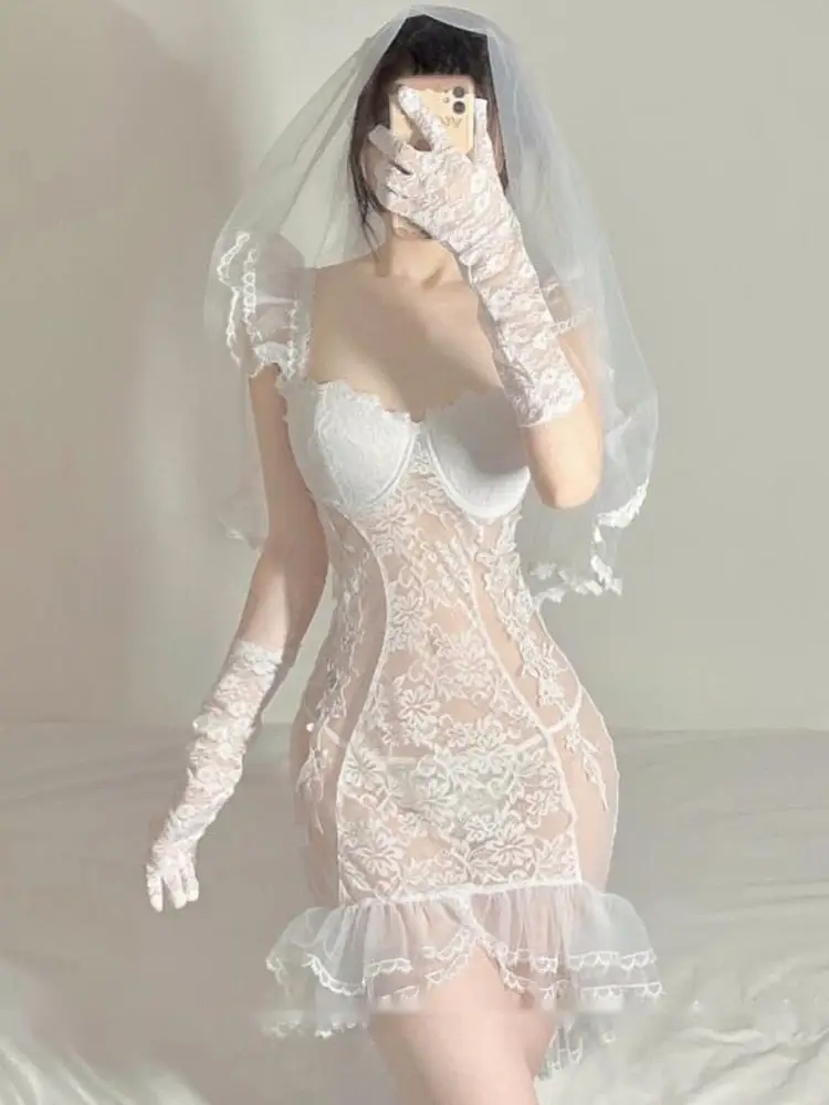 Sexy Bride Costume - Image 2