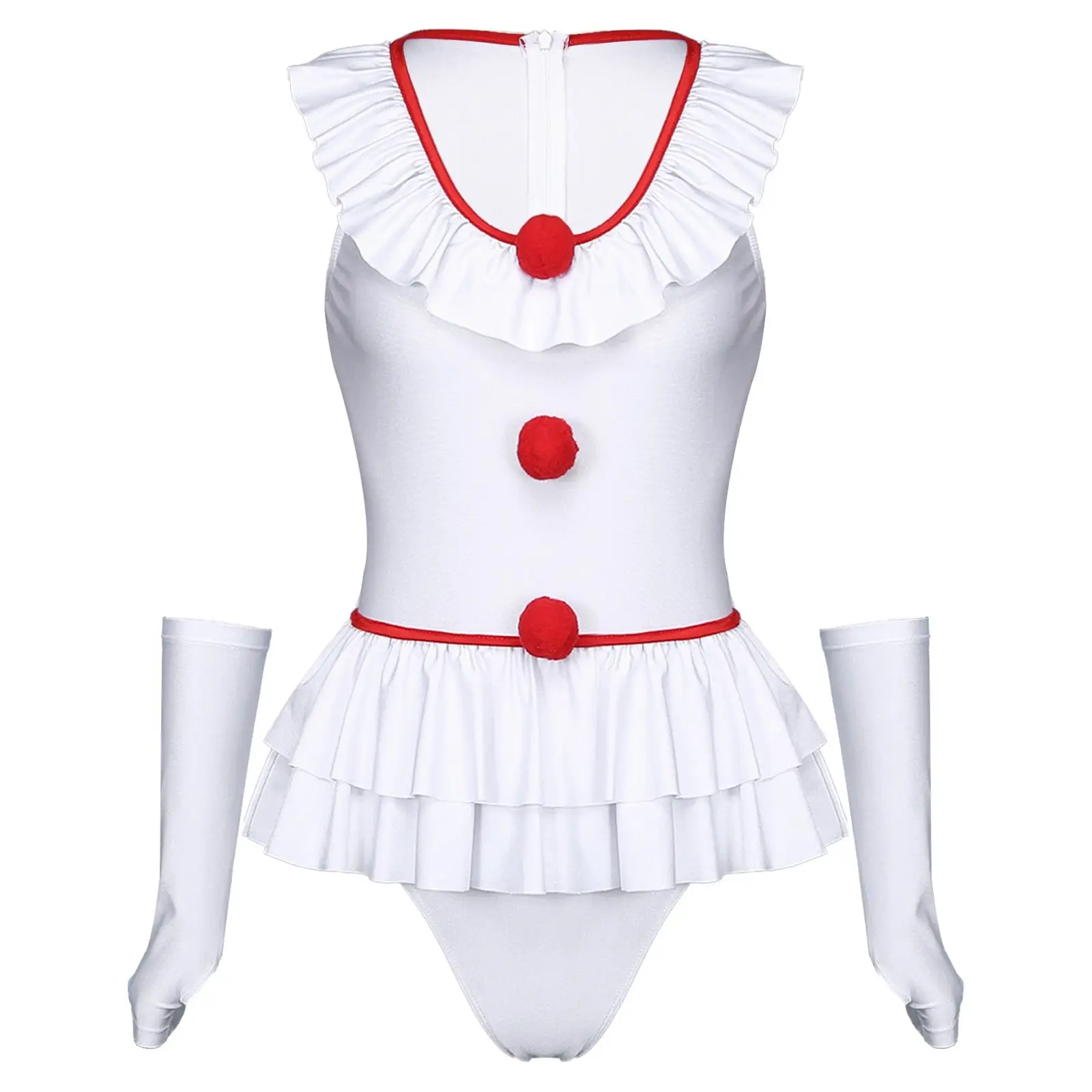 Sexy Clown Halloween Costume - Image 3