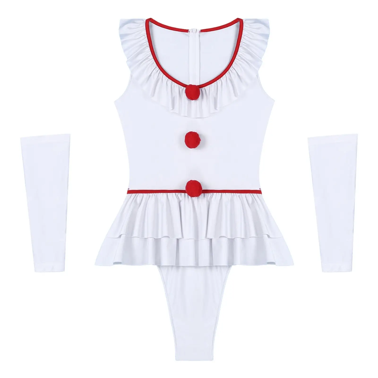 Sexy Clown Halloween Costume - Image 5