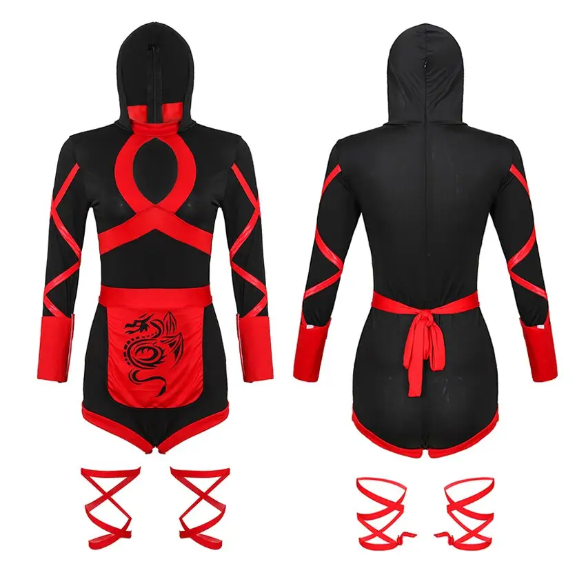 Sexy Dragon Ninja Costume - Image 5