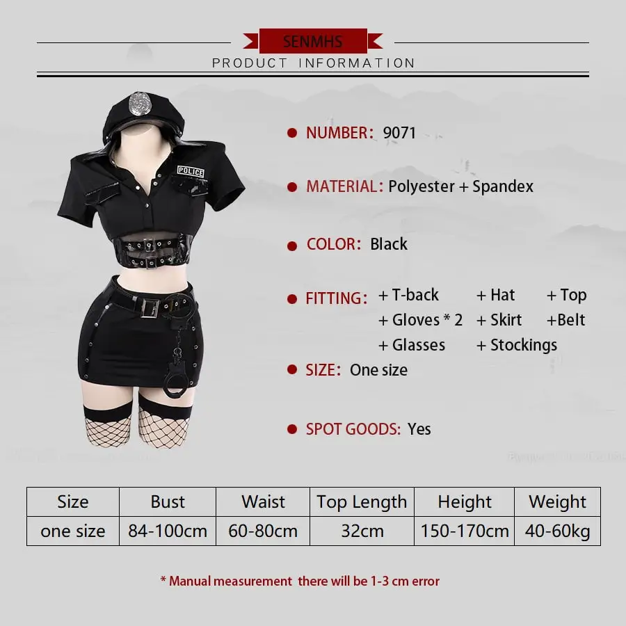 Sexy Fbi Costume - Image 8