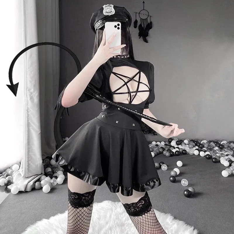 Sexy Goth Costume - Image 3