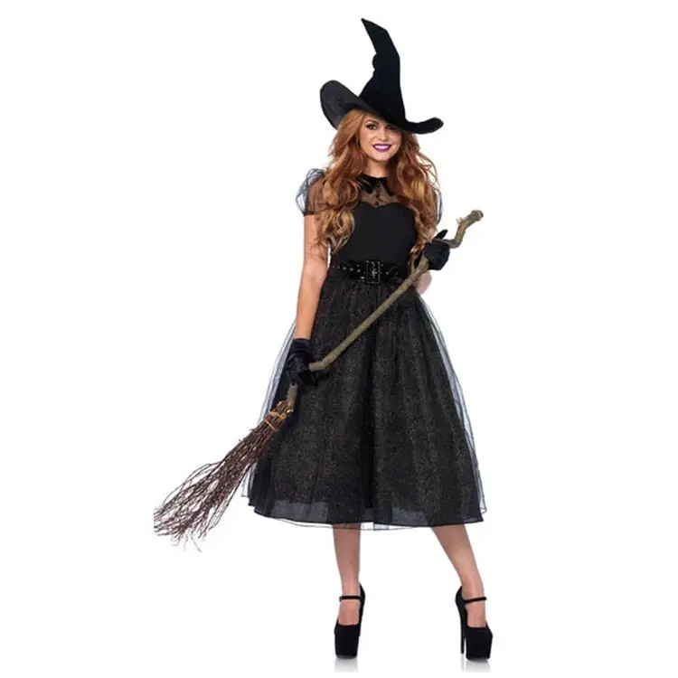 Sexy Gothic Witch Costume - Image 3
