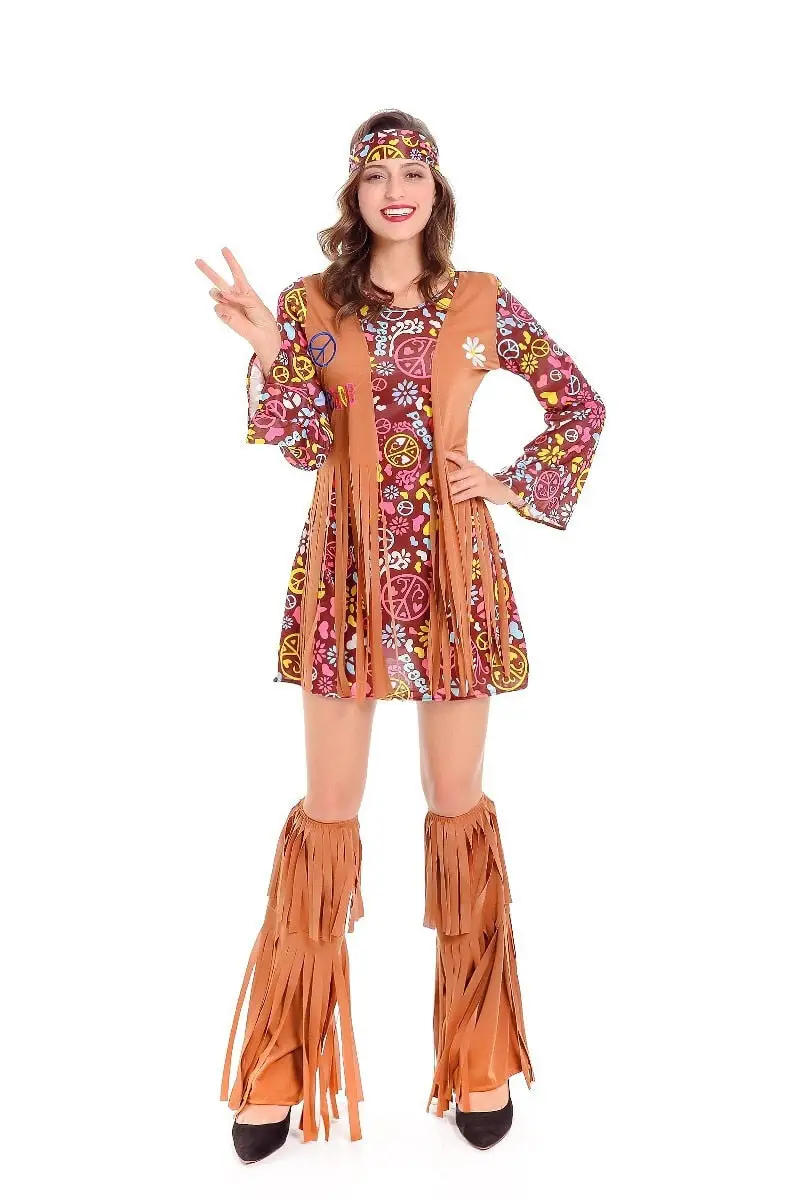 Sexy Hippie Costume - Image 2
