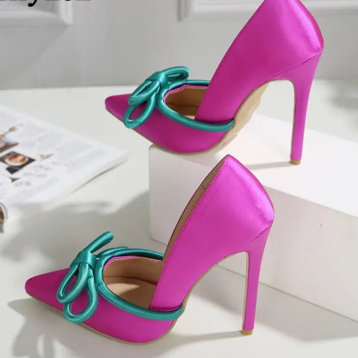 Sexy Hot Purple Shoes - Image 3