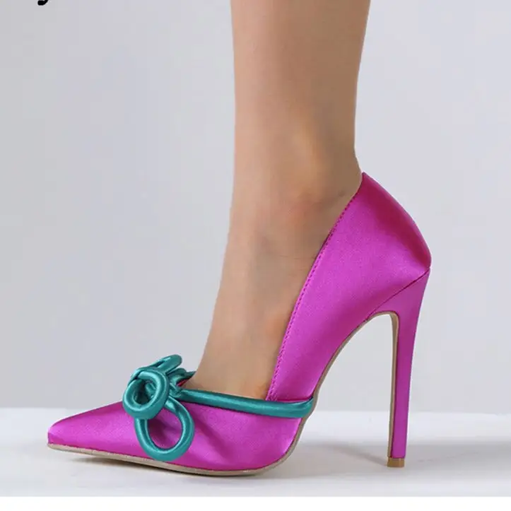 Sexy Hot Purple Shoes - Image 5