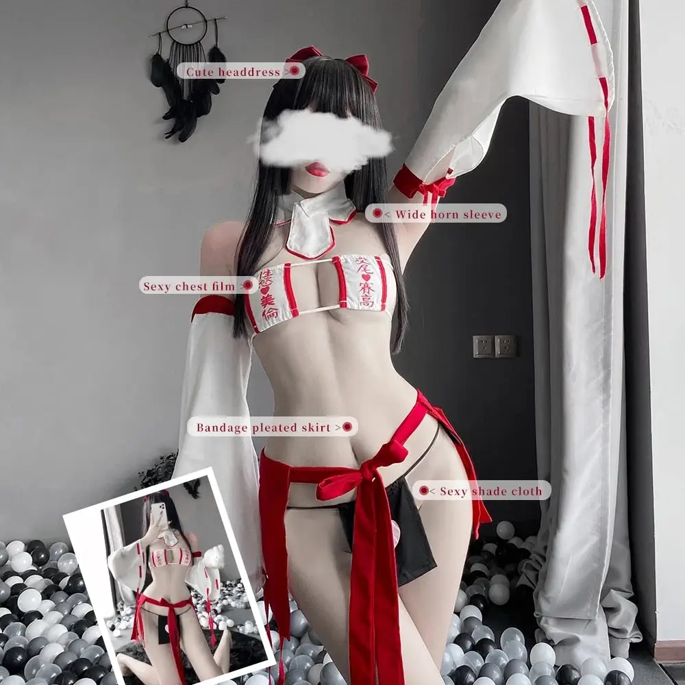 Sexy Kimono Ninja Costume - Image 2