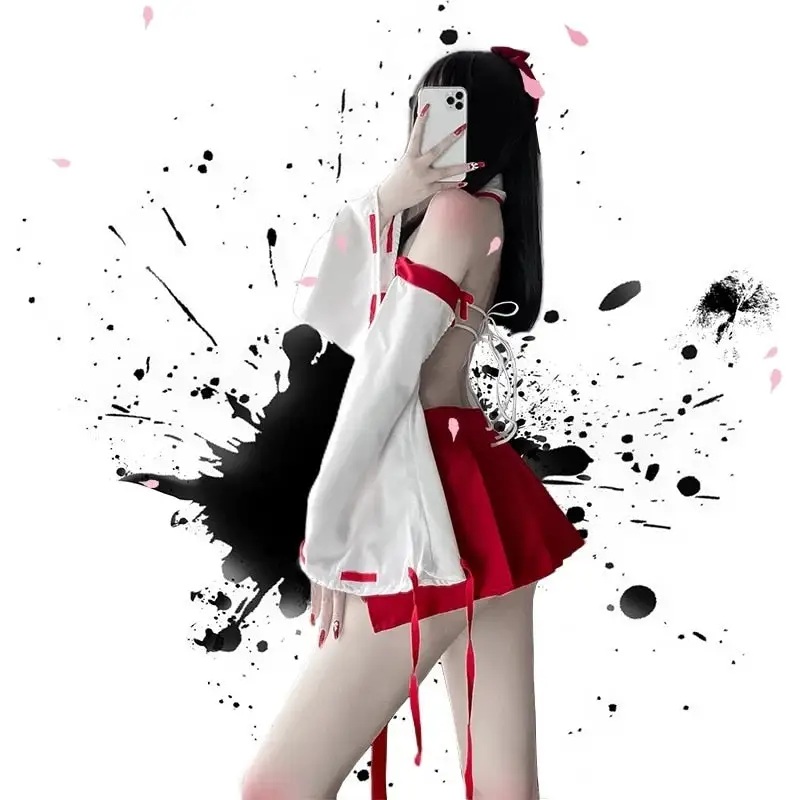Sexy Kimono Ninja Costume - Image 4