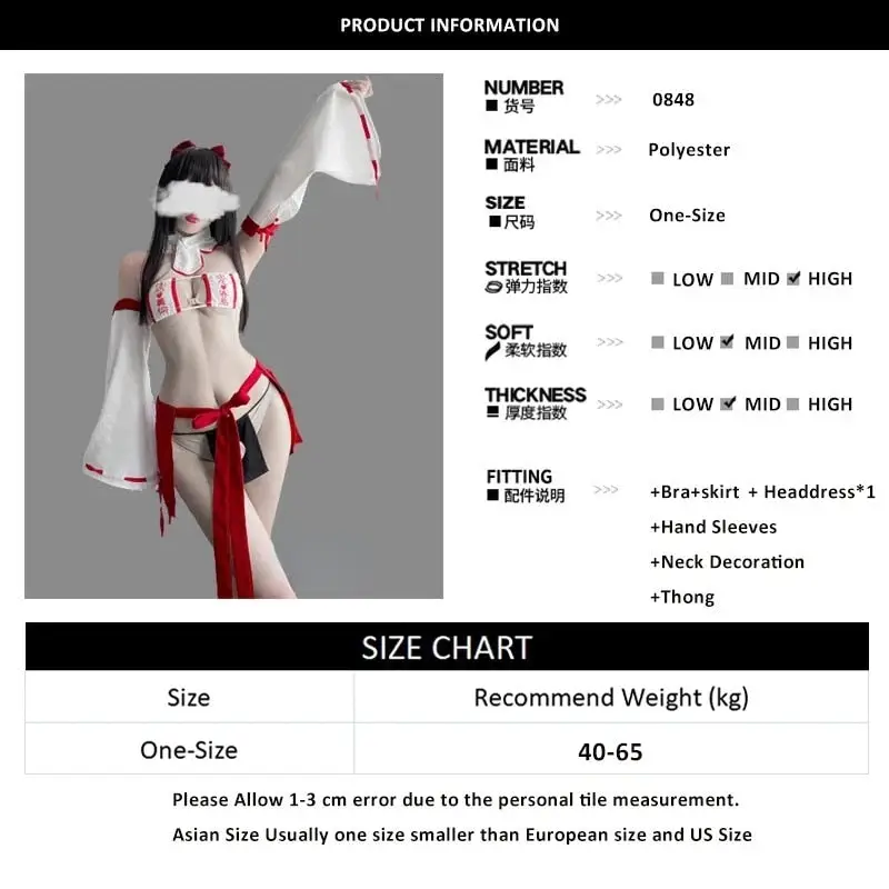 Sexy Kimono Ninja Costume - Image 6