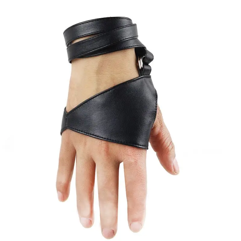 Sexy Leather Gloves - Image 3