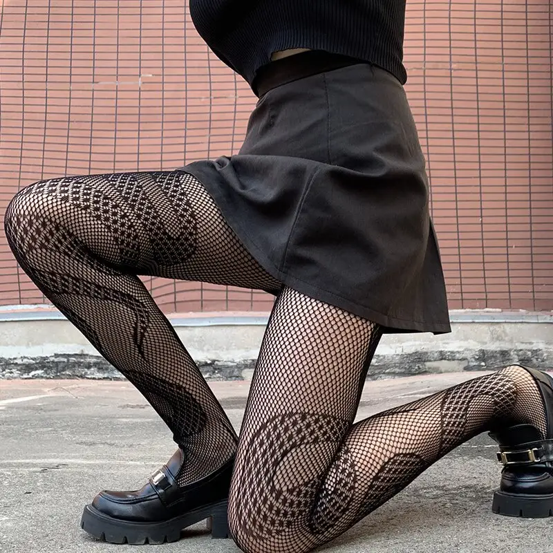 Sexy Mesh Fishnet Stockings - Image 2