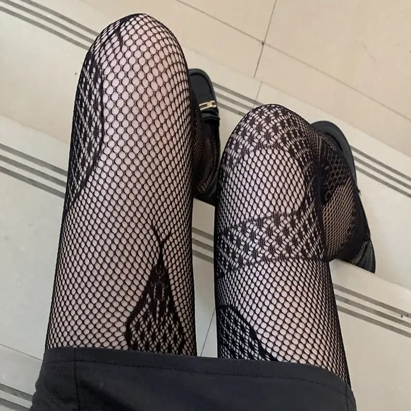 Sexy Mesh Fishnet Stockings - Image 4