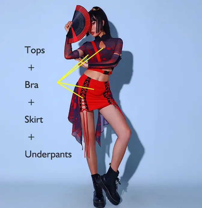Sexy Ninja Halloween Costume - Image 4