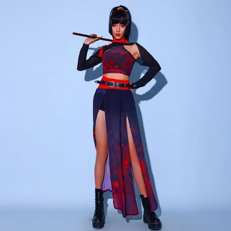 Sexy Ninja Halloween Costume - Image 7