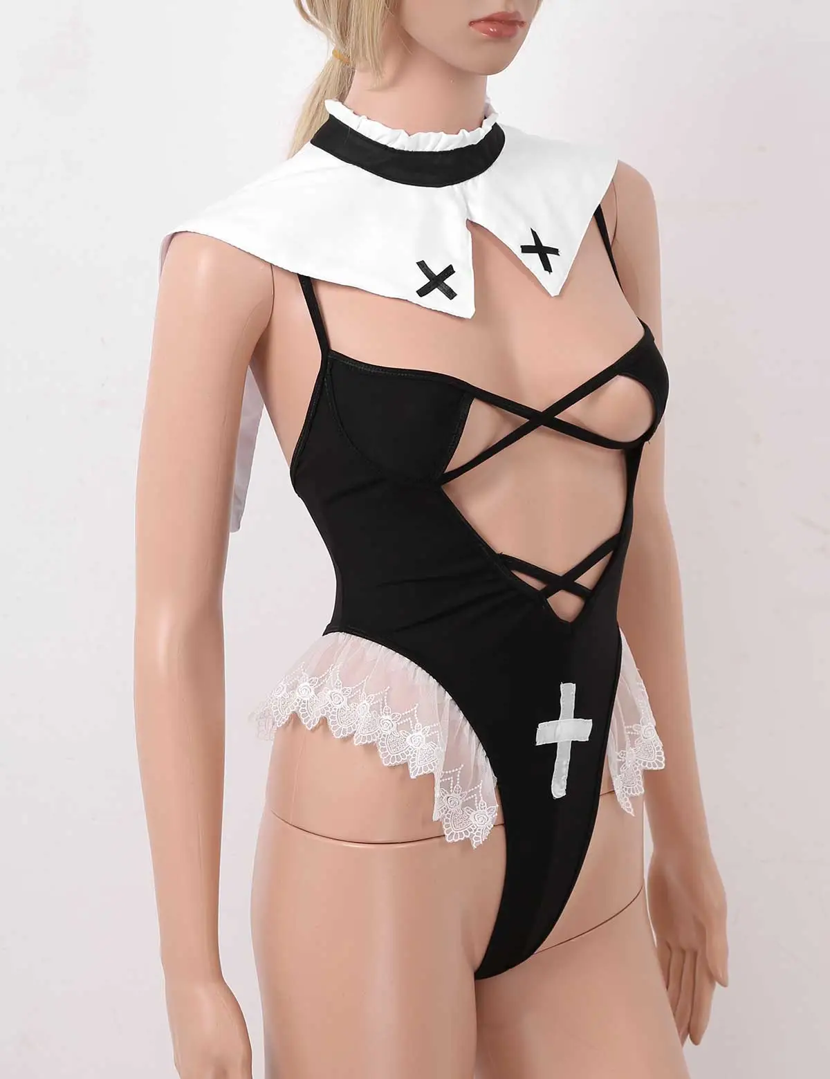Sexy Nun Costume - Image 3