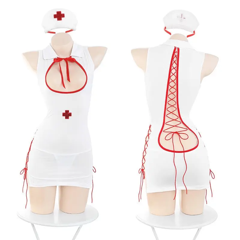 Sexy Nurse Halloween Costume - Image 3